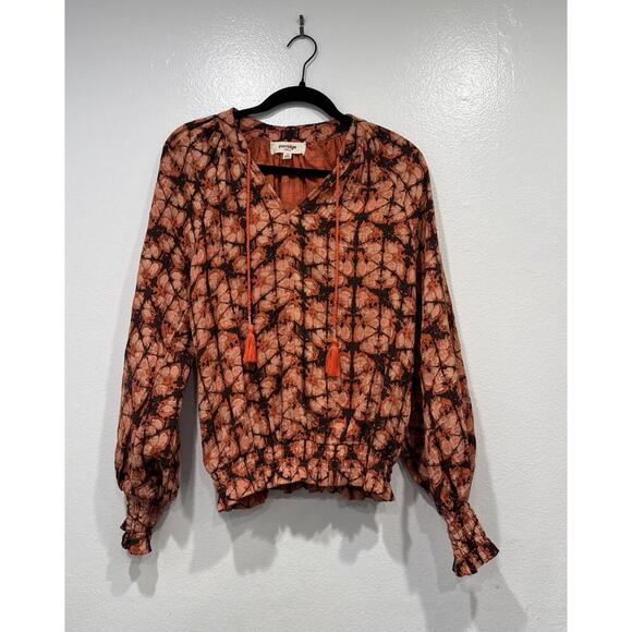 Blouse Femme Romeo & Juliet Couture - Motif Floral - Taille M - Peasant - NEUF